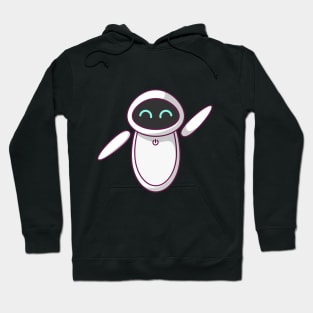 Assistant Robot Hi Expression Hoodie